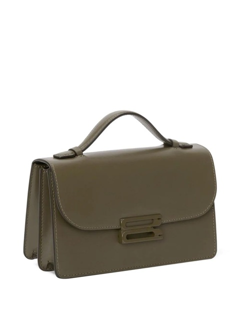 Victoria Beckham mini Dorian top-handle clasp satchel bag - Green - zdjęcie produktu nr 2