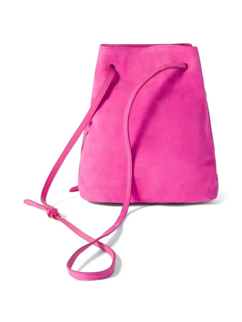 Miu Miu suede pouch - Pink - zdjęcie produktu nr 2