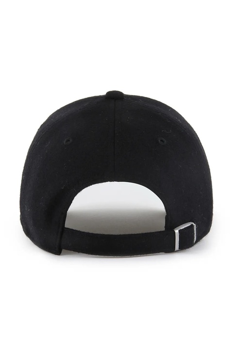 47 brand czapka z daszkiem z dodatkiem wełny MLB New York Yankees kolor czarny B-PBRCU17WIS-BK - zdjęcie produktu nr 2