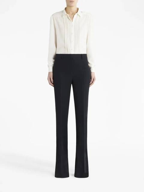 ETRO mid-rise flared trousers - Black - zdjęcie produktu nr 2