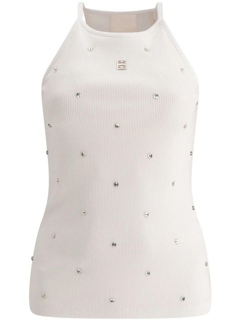 Givenchy rhinestone-embellished top - White - zdjęcie produktu nr 1