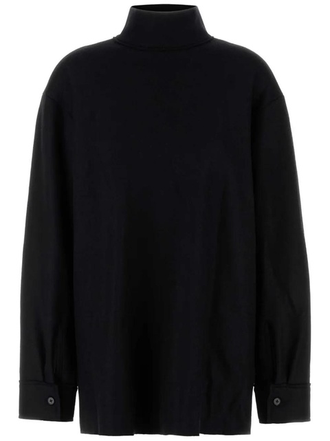 Jil Sander high-neck sweater - Black - zdjęcie produktu nr 1