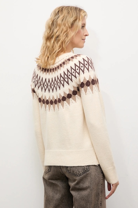 Answear.LAB sweter z wełną damski kolor beżowy - zdjęcie produktu nr 1