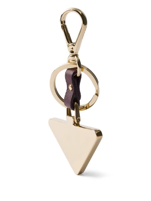 Prada Saffiano leather keychain - Red - zdjęcie produktu nr 2
