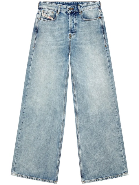 Diesel 1996 D-Sire 09h57 mid-rise wide-leg jeans - Blue - zdjęcie produktu nr 1