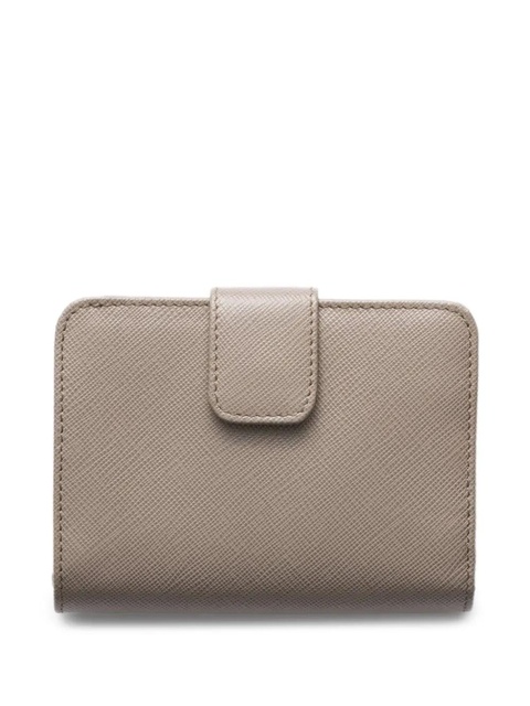 Prada small triangle-logo zip wallet - Grey - zdjęcie produktu nr 2