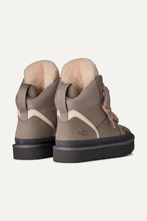 UGG sneakersy zamszowe Highmel damskie kolor beżowy 1145390.CBBLG - zdjęcie produktu nr 1
