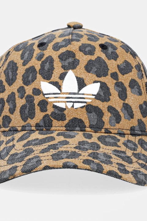adidas Originals czapka z daszkiem bawełniana kolor beżowy JW8034 - zdjęcie produktu nr 1