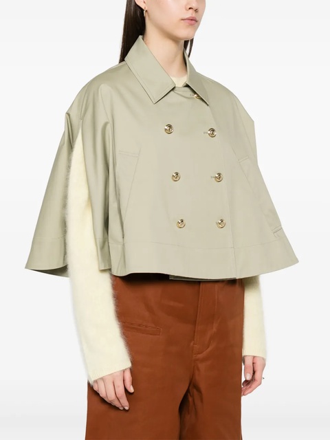 Maje double-breasted cape - Green - zdjęcie produktu nr 2