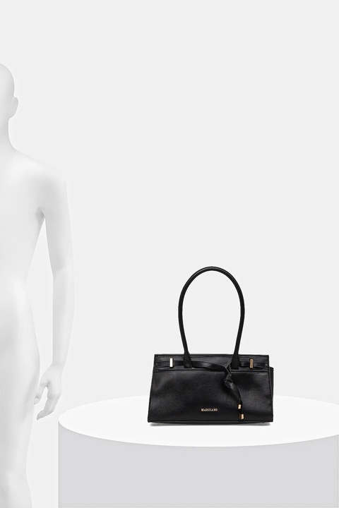 Marciano Guess torebka skórzana kolor czarny 5BGZ22 7415A - zdjęcie produktu nr 2