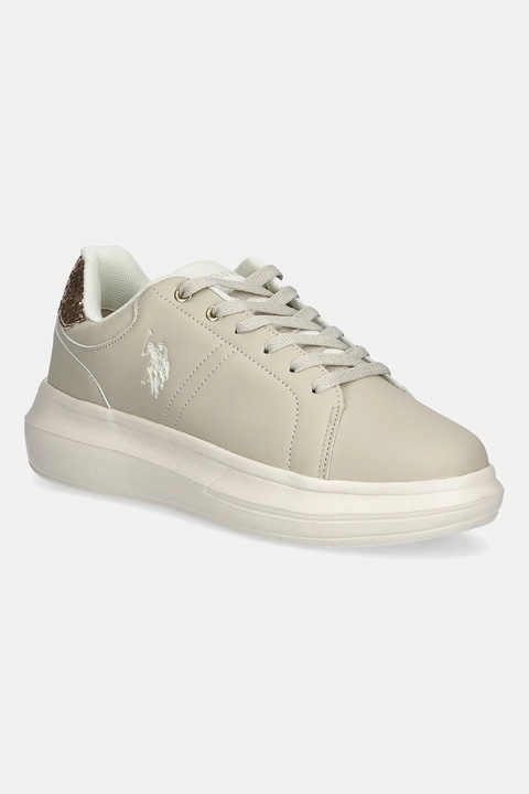 U.S. Polo Assn. sneakersy CHELIS002A damskie kolor beżowy CHELIS002W/EYN1 - zdjęcie produktu nr 1