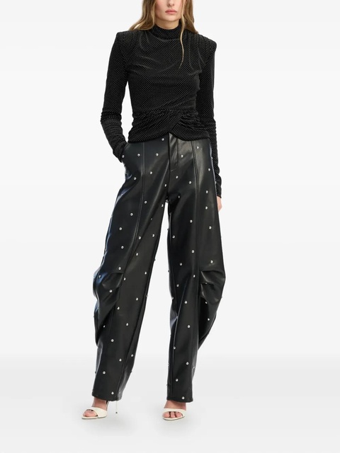 ROTATE BIRGER CHRISTENSEN studded cargo trousers - Black - zdjęcie produktu nr 2