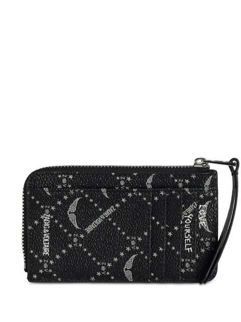 Zadig&Voltaire monogram card holder - Black - zdjęcie produktu nr 2