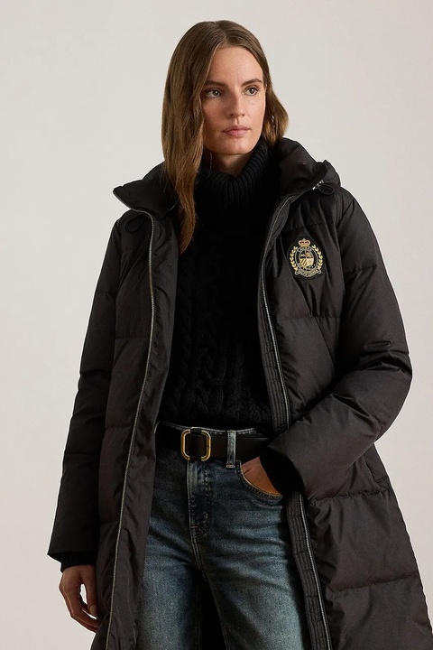 Lauren Ralph Lauren kurtka puchowa kolor czarny zimowa 297P04095 - zdjęcie produktu nr 2