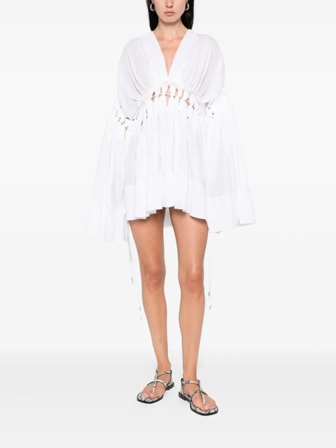 Christopher Esber cotton-blend dress - White - zdjęcie produktu nr 2