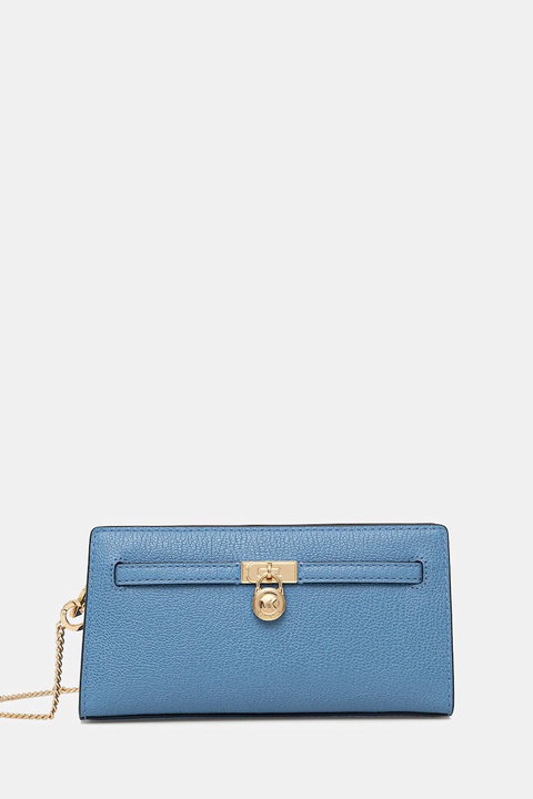 MICHAEL Michael Kors torebka skórzana kolor niebieski 32F5GNXC0L - zdjęcie produktu nr 1