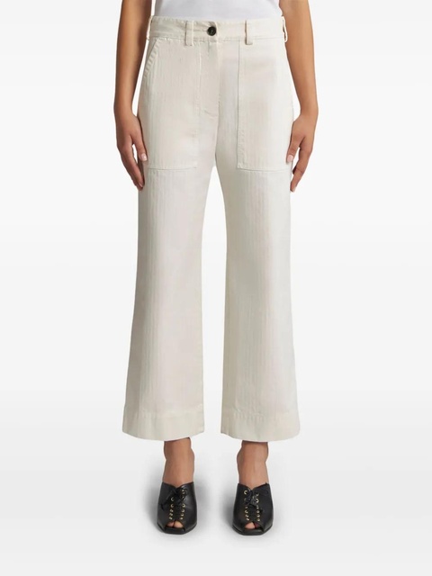 ETRO flared trousers - White - zdjęcie produktu nr 2