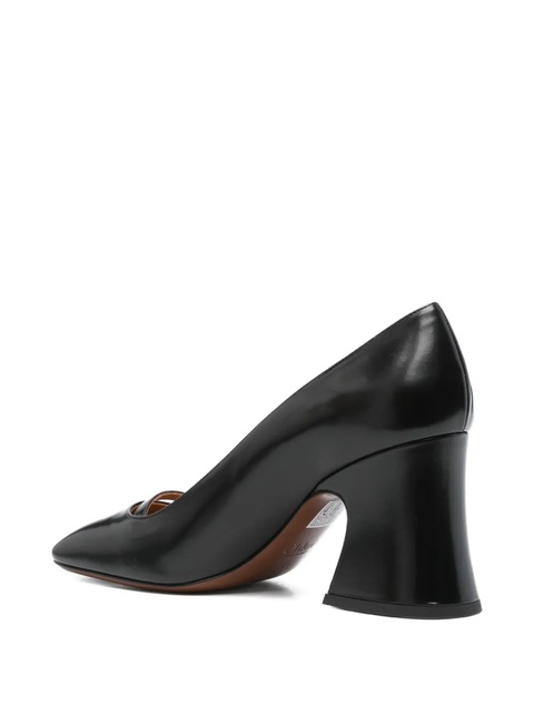 Chloé 80mm Janis heeled pumps - Black - zdjęcie produktu nr 2