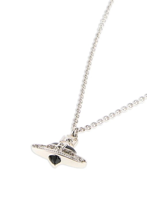 Vivienne Westwood heart-pendant necklace - Silver - zdjęcie produktu nr 2