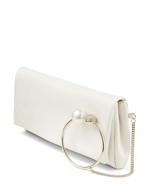 Jimmy Choo Xandra clutch - White - zdjęcie produktu nr 2