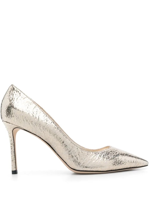Jimmy Choo 85mm Romy pumps - Gold - zdjęcie produktu nr 1