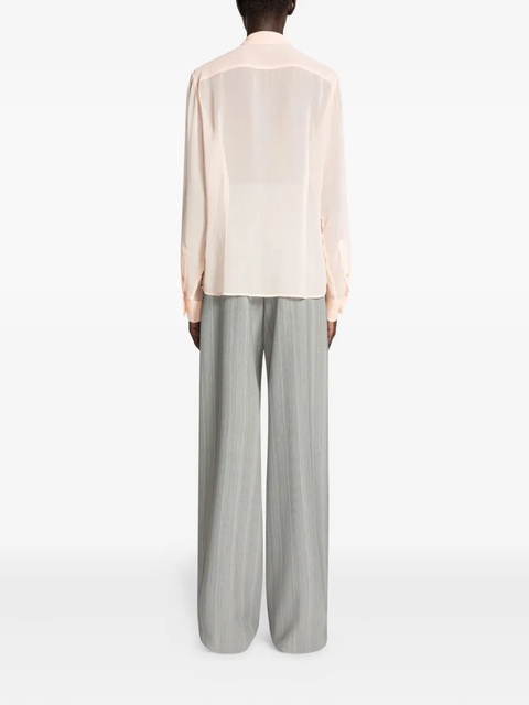 DRIES VAN NOTEN rhinestone-embellished shirt - Pink - zdjęcie produktu nr 2