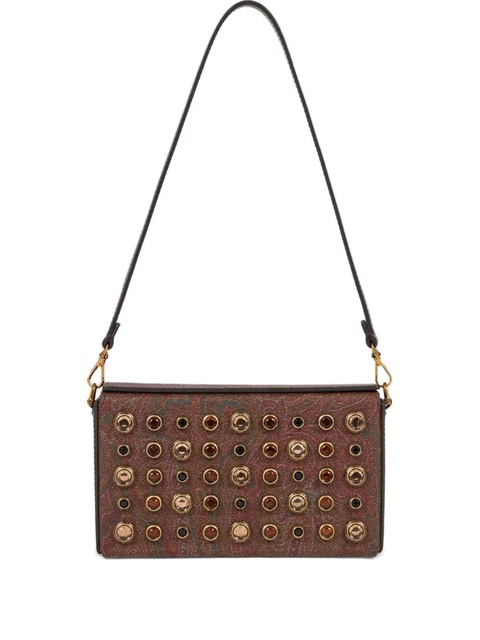 ETRO paisley jewl-studs mini bag - Brown - zdjęcie produktu nr 1