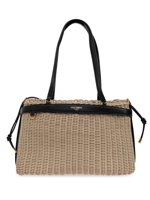 Dolce & Gabbana woven tote bag - Neutrals - zdjęcie produktu nr 1