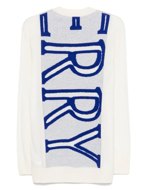 Burberry intarsia-logo wool sweater - White - zdjęcie produktu nr 2