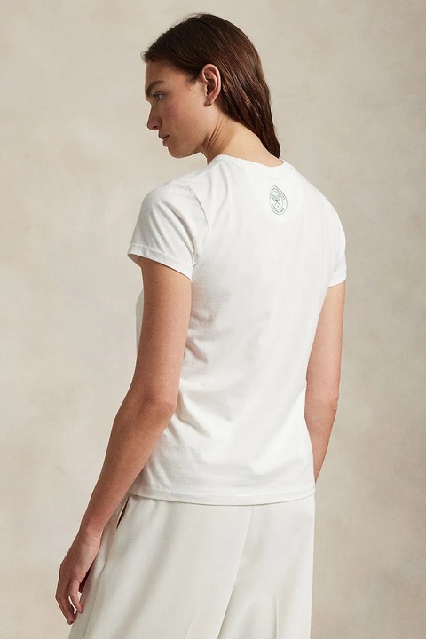 Polo Ralph Lauren t-shirt bawełniany damski kolor biały 211970503 - zdjęcie produktu nr 1