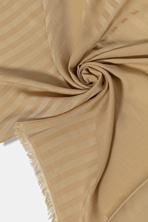 Weekend Max Mara chusta LUGLIO damski kolor beżowy wzorzysta 2525546024600 - zdjęcie produktu nr 1