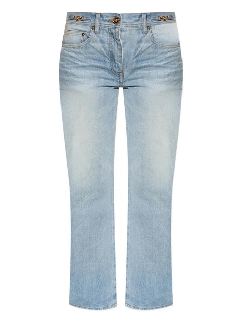 Versace logo-patch jeans - Blue - zdjęcie produktu nr 1