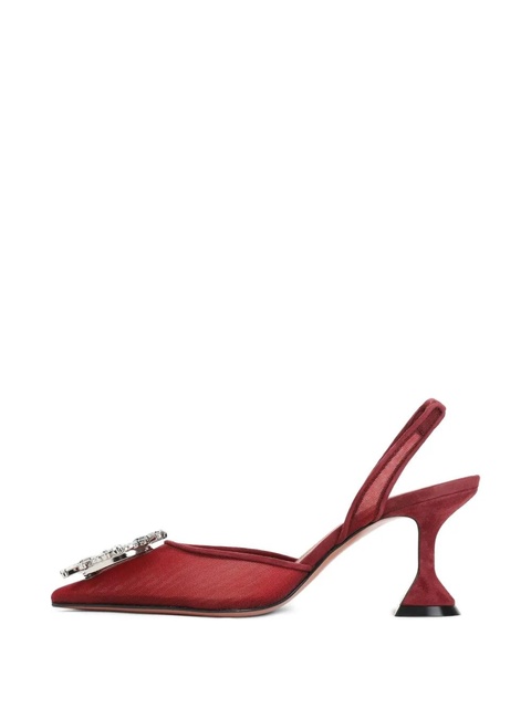 Amina Muaddi 70mm Begum pumps - Red - zdjęcie produktu nr 1