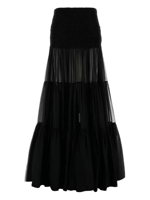 Saint Laurent crepe skirt - Black - zdjęcie produktu nr 1