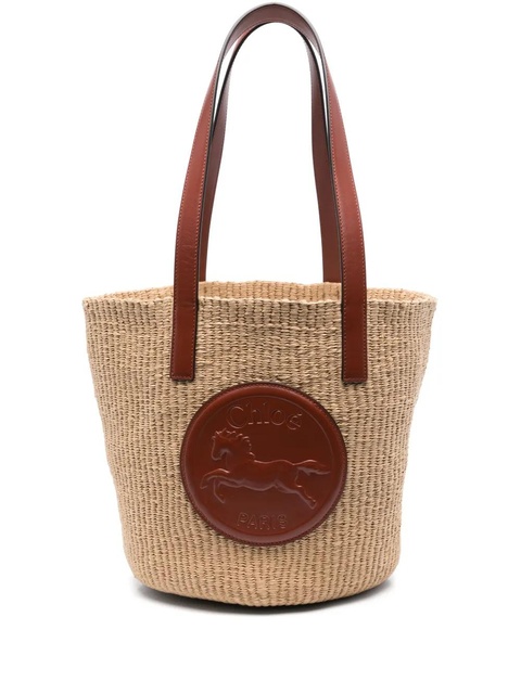 Chloé Horse Medal shoulder bag - Neutrals - zdjęcie produktu nr 1