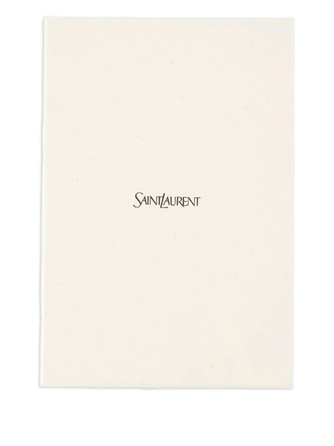 Saint Laurent quilted card case - Green - zdjęcie produktu nr 1