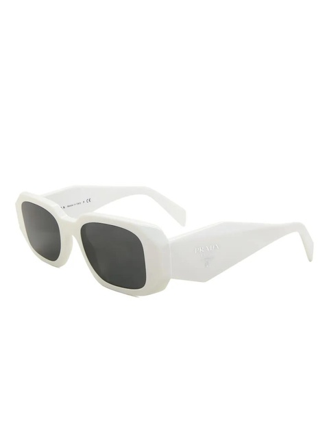 Prada Eyewear logo-detail sunglasses - White - zdjęcie produktu nr 2