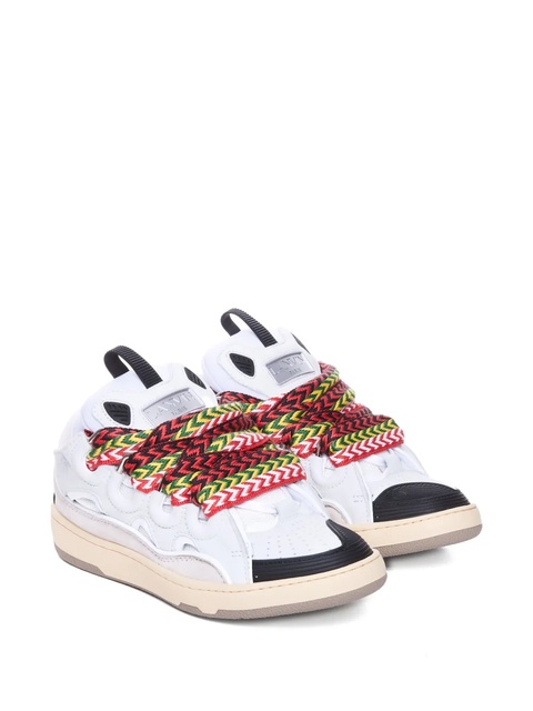 Lanvin logo-patch sneakers - White - zdjęcie produktu nr 2