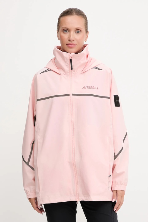 adidas TERREX kurtka outdoorowa kolor różowy KC2347 - zdjęcie produktu nr 1