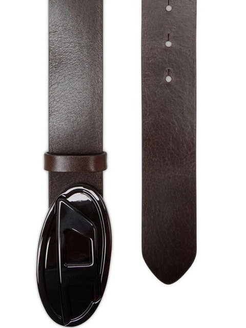 Diesel B-1DR oval-buckle belt - Brown - zdjęcie produktu nr 2