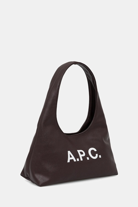 A.P.C. torebka baby ninon shoulder kolor brązowy PUAAT.F67027 - zdjęcie produktu nr 2