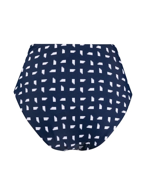 Self-Portrait high-waisted bikini bottoms - Blue - zdjęcie produktu nr 1