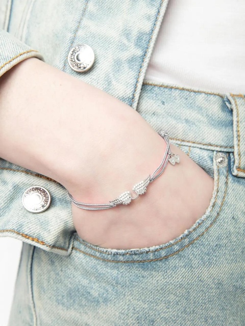 Zadig&Voltaire Link Rock bracelet - Silver - zdjęcie produktu nr 2
