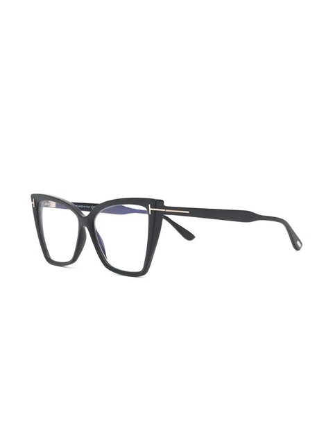 TOM FORD Eyewear geometric-frame glasses - Black - zdjęcie produktu nr 2