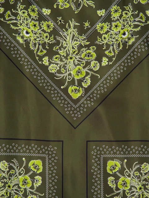 Gucci floral silk skirt - Green - zdjęcie produktu nr 1