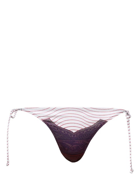 Jean Paul Gaultier Cartouche bikini bottoms - Purple - zdjęcie produktu nr 1