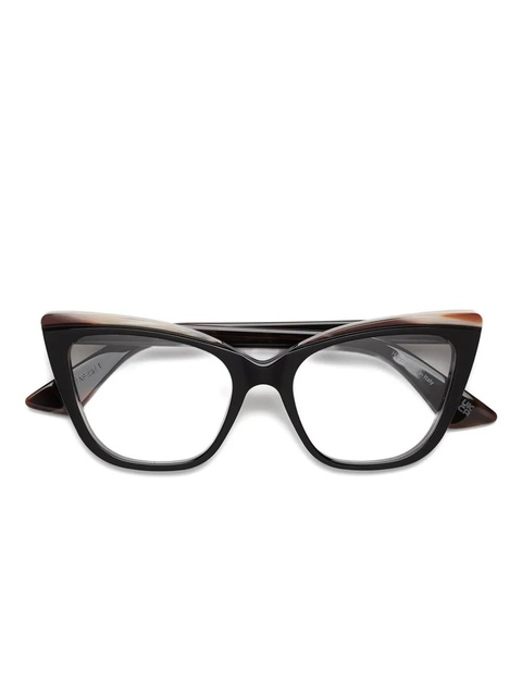 Marni Eyewear cat-eye frame glasses - Brown - zdjęcie produktu nr 1
