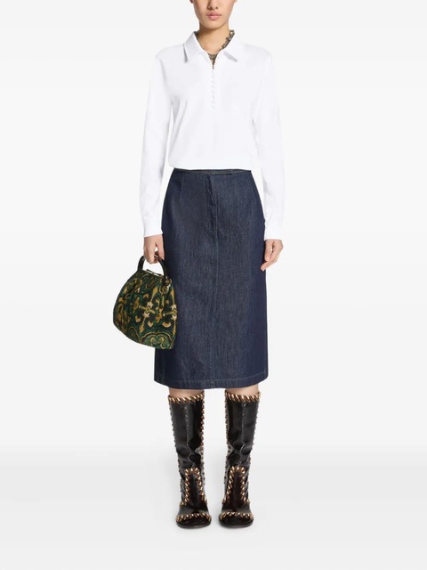 DRIES VAN NOTEN 90mm leather round-toe boots - Black - zdjęcie produktu nr 2