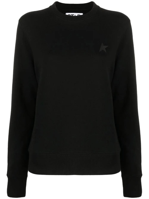 Golden Goose Athena star-patch sweatshirt - Black - zdjęcie produktu nr 1