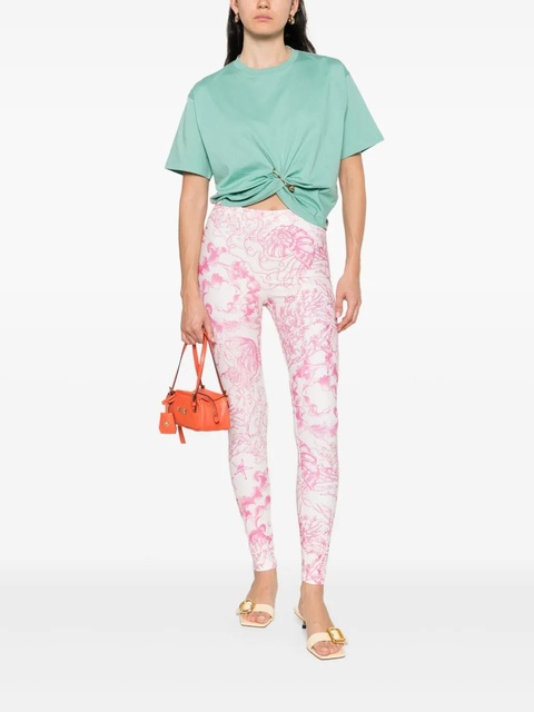Versace Underwater Barocco-print leggings - Neutrals - zdjęcie produktu nr 2